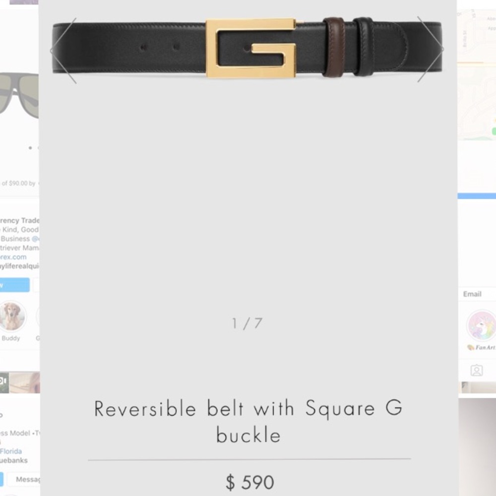 Gucci belt